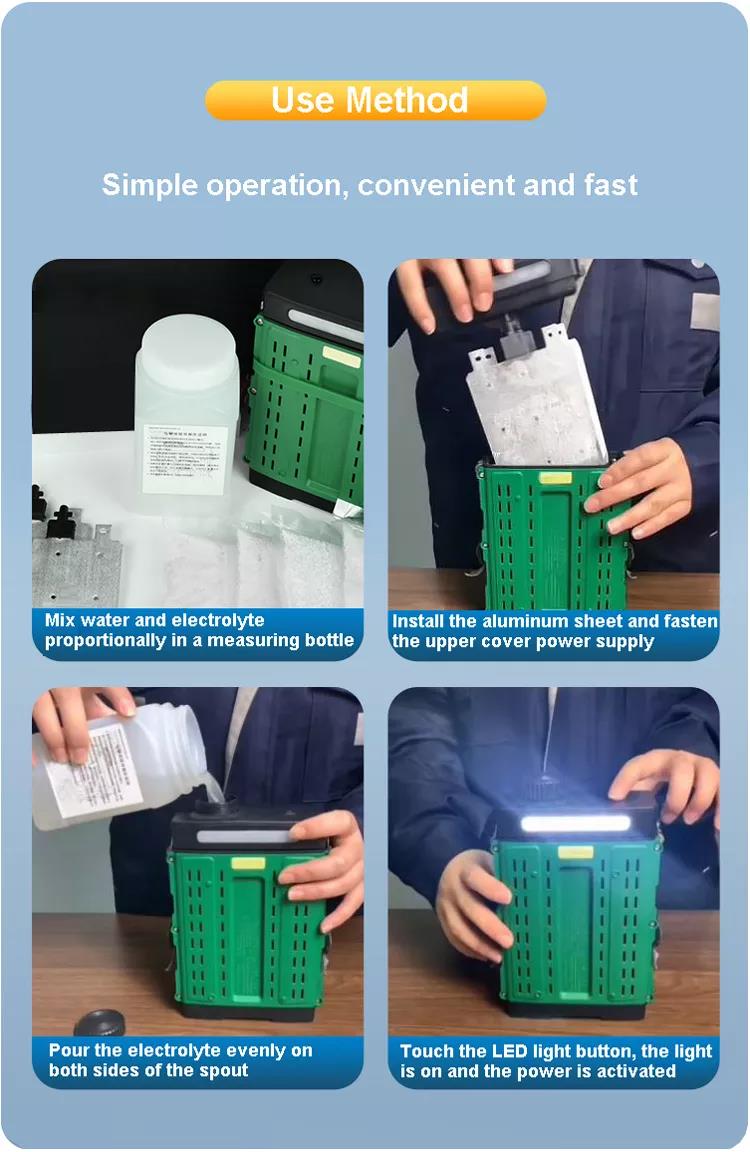 Advantages of aluminum-air batteries as education and demonstration