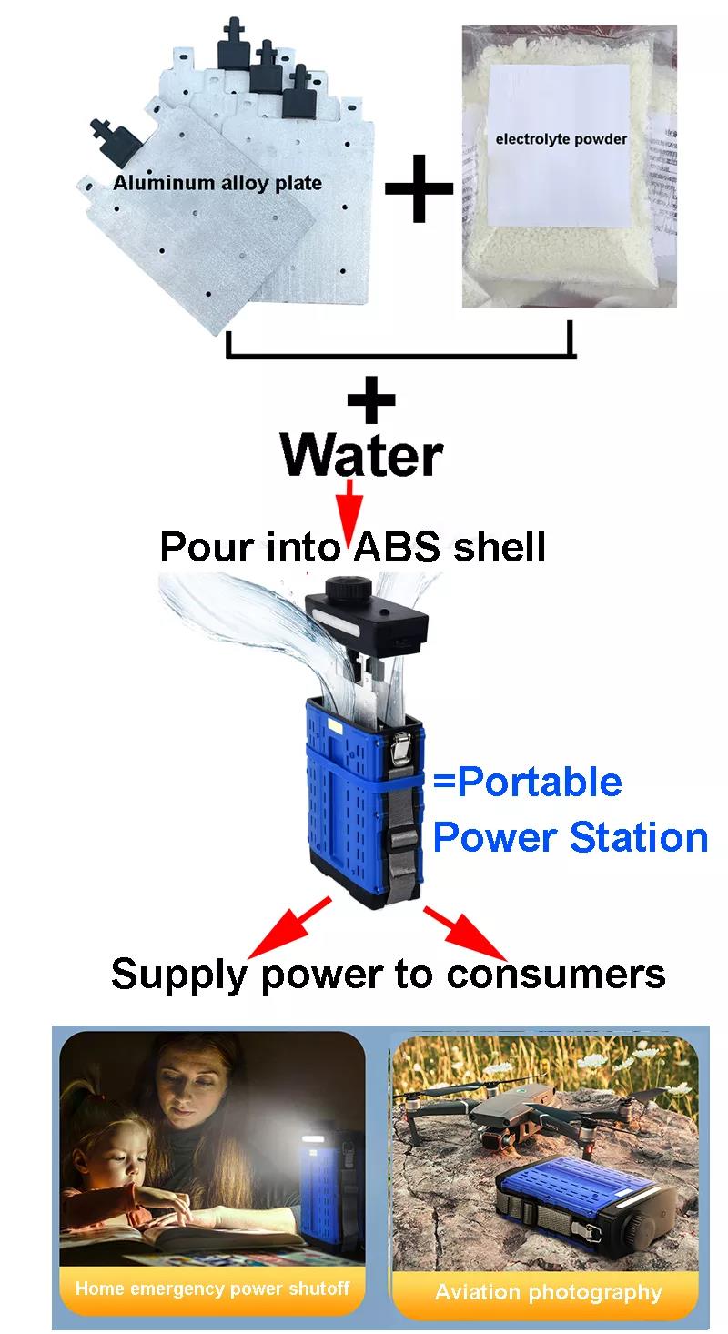 Education and demonstration with Aluminum-Air Battery